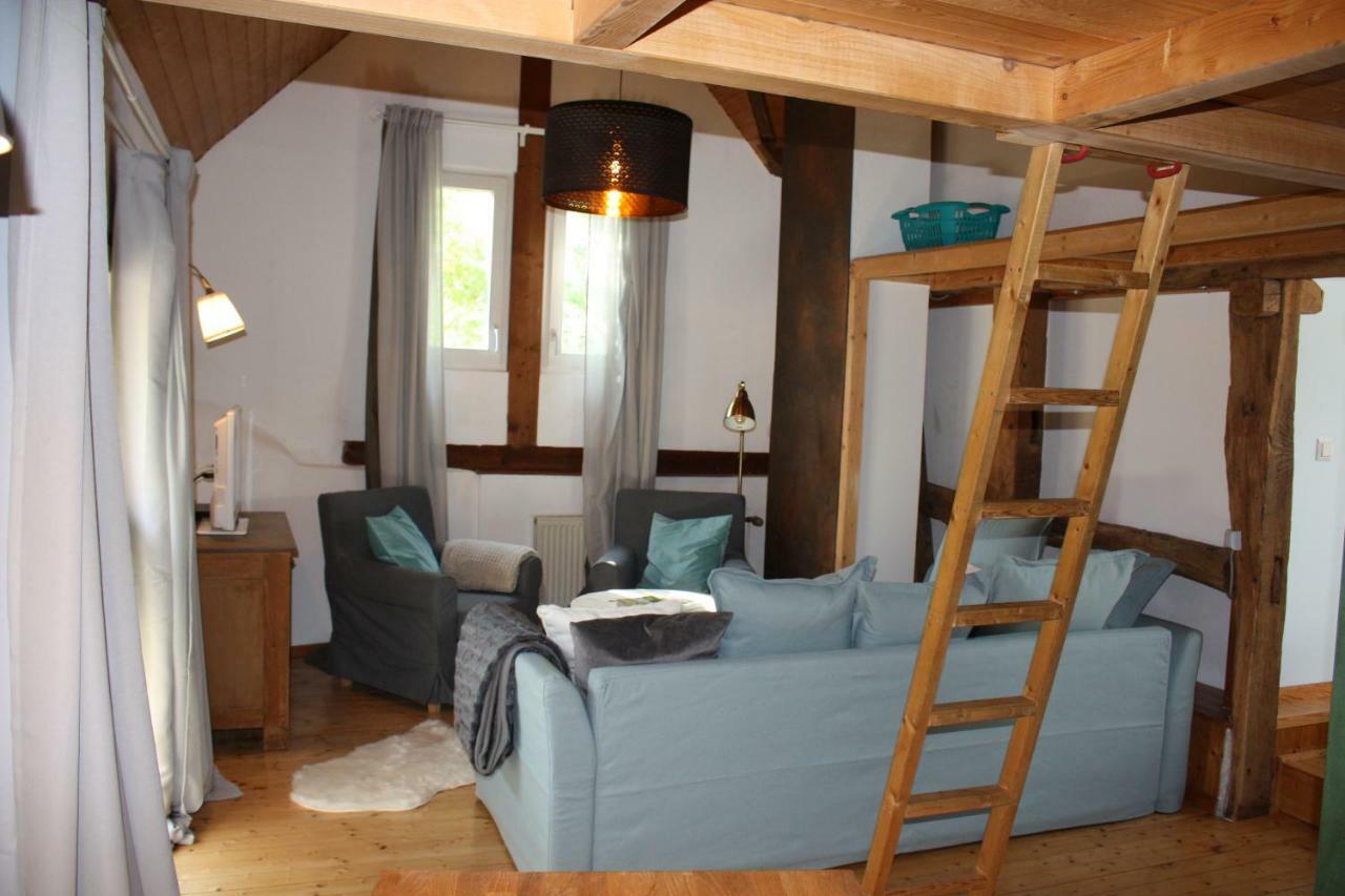 Sonnige Fachwerkwohnung Alfter Экстерьер фото