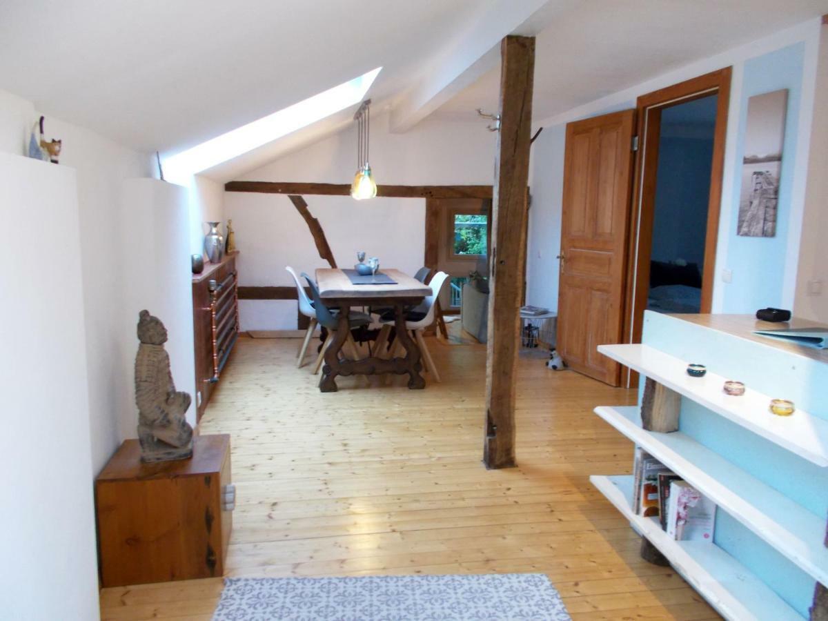 Sonnige Fachwerkwohnung Alfter Экстерьер фото